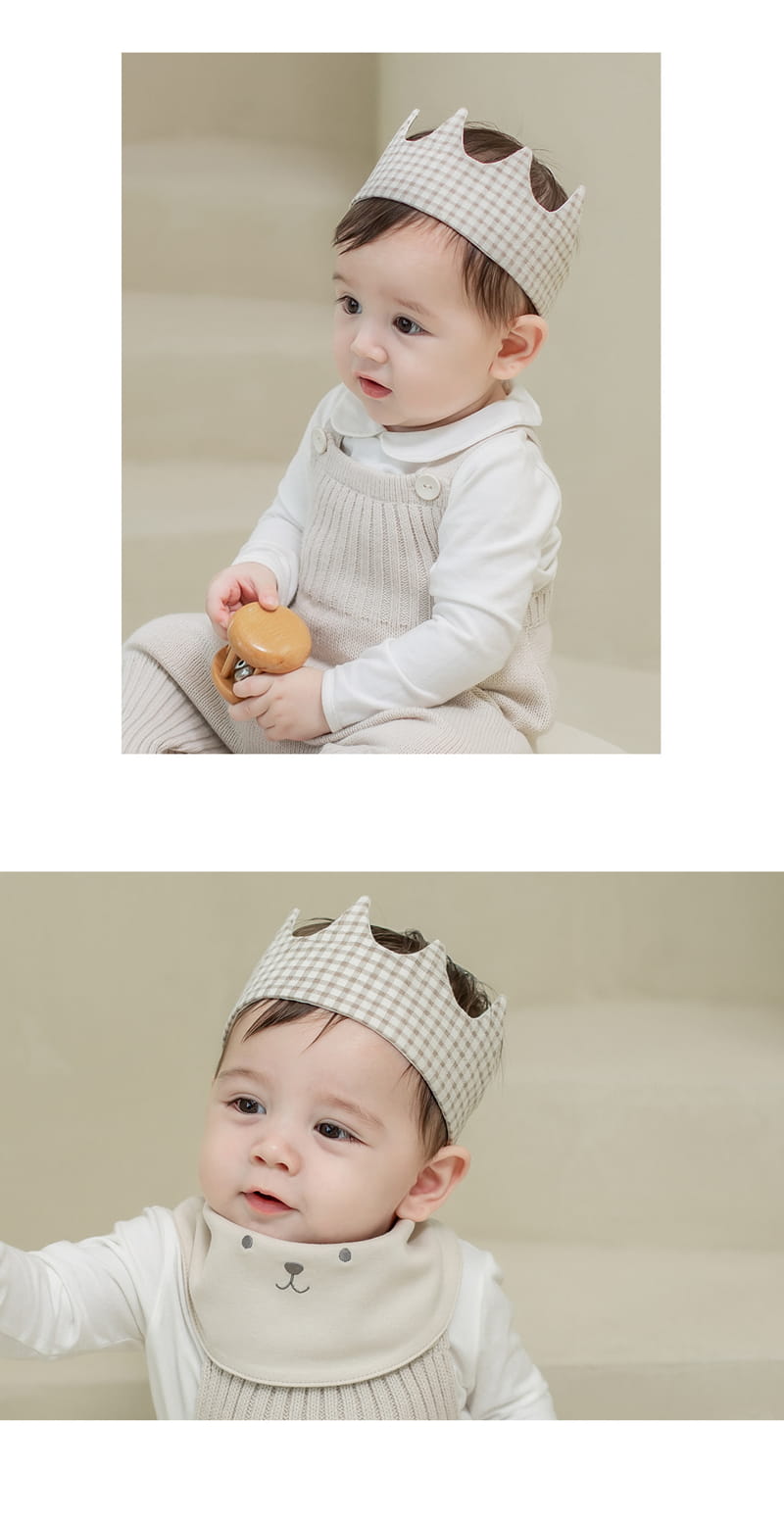 HAPPY PRINCE - Korean Children Fashion - #Kfashion4kids - Androw Crown Baby Hairband - 6