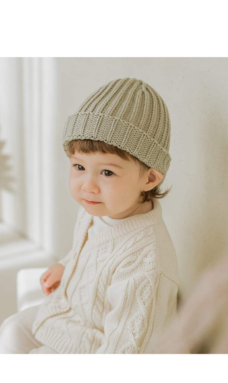 HAPPY PRINCE - Korean Children Fashion - #Kfashion4kids - Frion Knit Baby Beanie