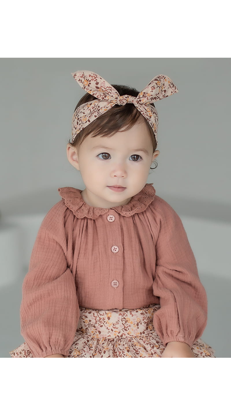 HAPPY PRINCE - Korean Children Fashion - #Kfashion4kids - Vienna Wire Baby Hairband [set of 5]