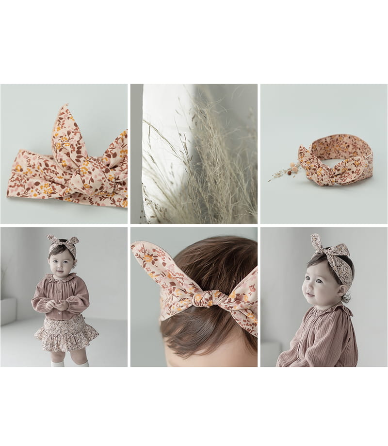 HAPPY PRINCE - Korean Children Fashion - #Kfashion4kids - Vienna Wire Baby Hairband [set of 5] - 4