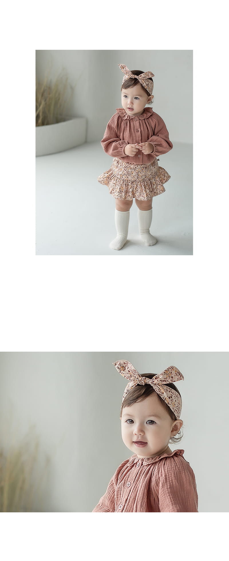 HAPPY PRINCE - Korean Children Fashion - #Kfashion4kids - Vienna Wire Baby Hairband [set of 5] - 5