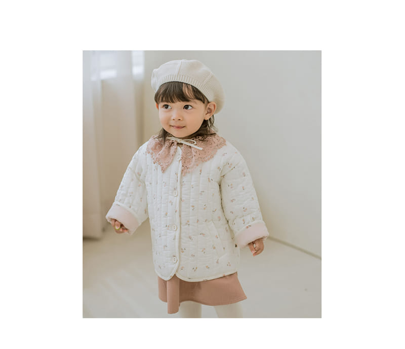 HAPPY PRINCE - Korean Children Fashion - #Kfashion4kids - Lovel Quilt Infant Jacket - 2