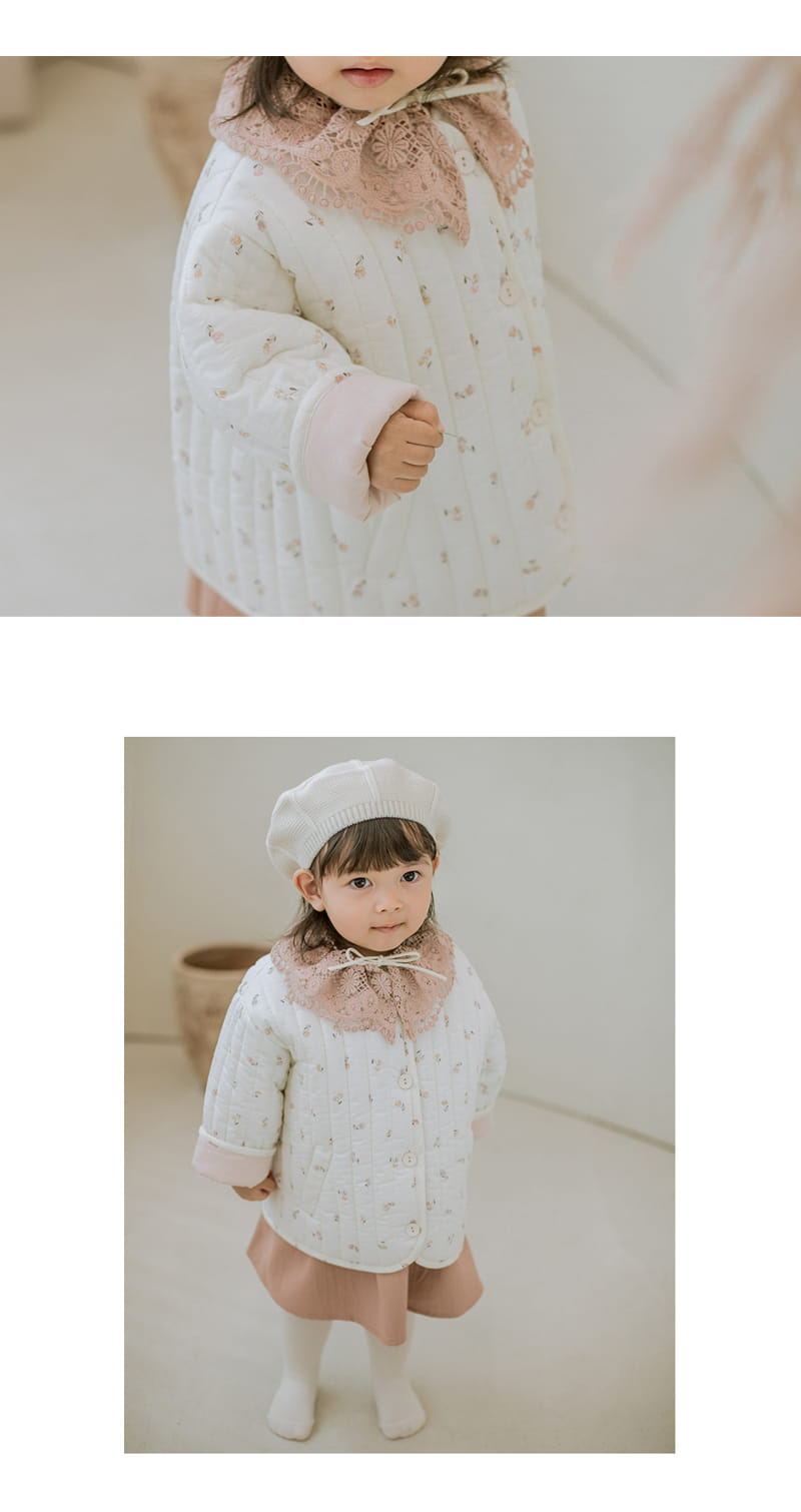 HAPPY PRINCE - Korean Children Fashion - #Kfashion4kids - Lovel Quilt Infant Jacket - 4