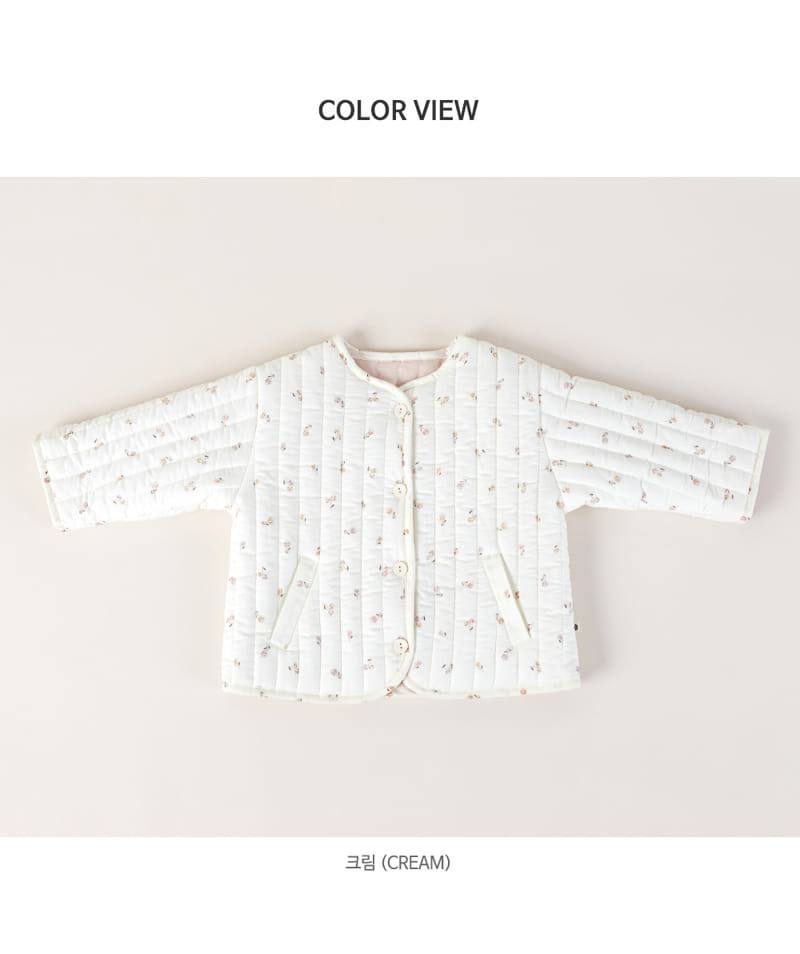HAPPY PRINCE - Korean Children Fashion - #Kfashion4kids - Lovel Quilt Infant Jacket - 8