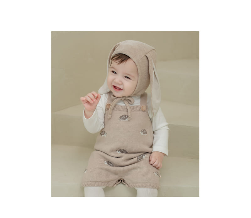 HAPPY PRINCE - Korean Children Fashion - #Kfashion4kids - Dorin Knit Overalls - 2
