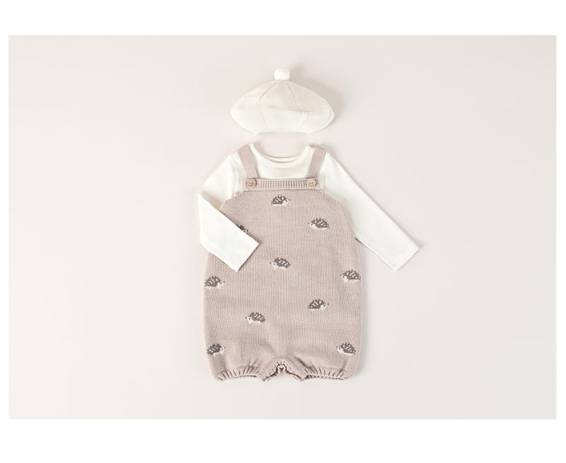 HAPPY PRINCE - Korean Children Fashion - #Kfashion4kids - Dorin Knit Overalls - 5