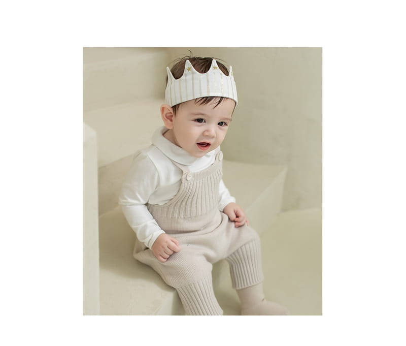 HAPPY PRINCE - Korean Children Fashion - #Kfashion4kids - Essen Knit Coveralls - 2