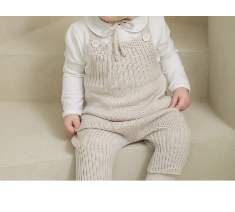 HAPPY PRINCE - Korean Children Fashion - #Kfashion4kids - Essen Knit Coveralls - 6