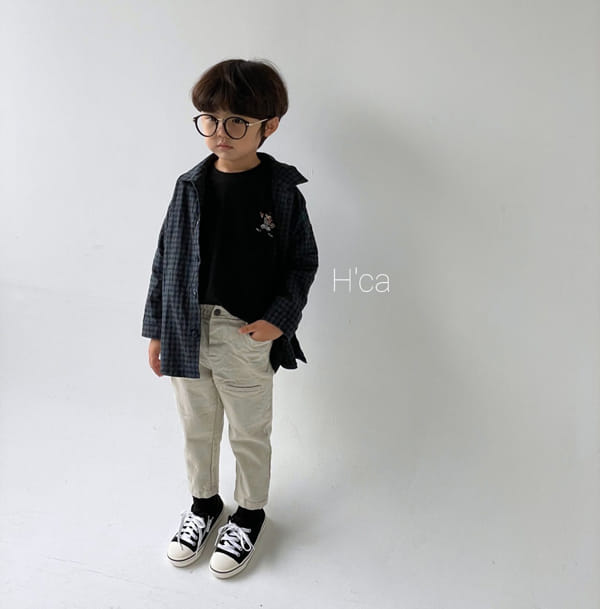 H'CA - Korean Children Fashion - #Kfashion4kids - One Pocket Pants - 2