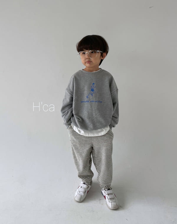 H'CA - Korean Children Fashion - #Kfashion4kids - Terry Jogger Pants