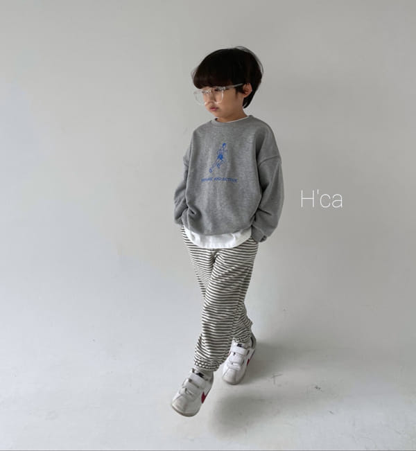 H'CA - Korean Children Fashion - #Kfashion4kids - Terry Jogger Pants - 2