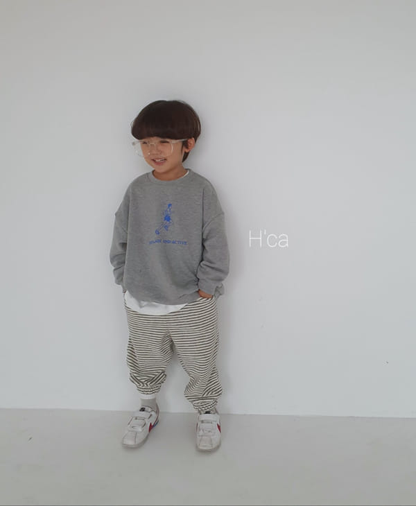 H'CA - Korean Children Fashion - #Kfashion4kids - Terry Jogger Pants - 3