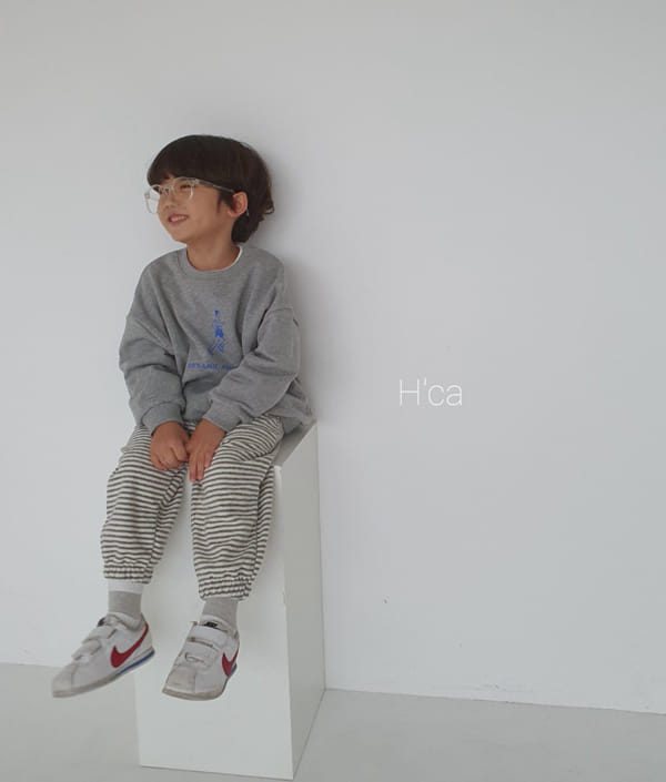 H'CA - Korean Children Fashion - #Kfashion4kids - Terry Jogger Pants - 5