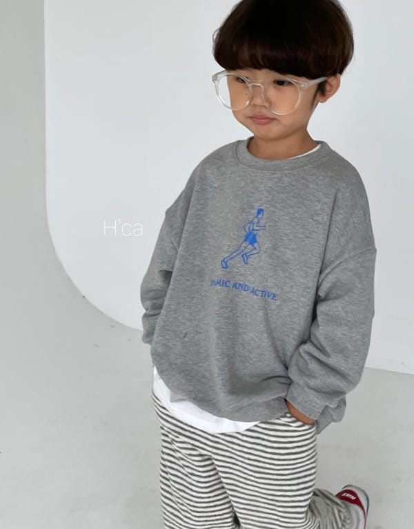 H'CA - Korean Children Fashion - #Kfashion4kids - Running Sweatshirt - 10