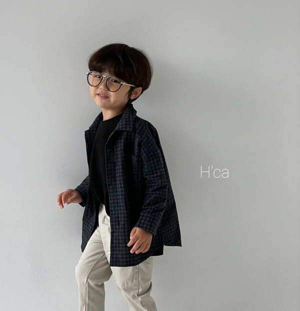 H'CA - Korean Children Fashion - #Kfashion4kids - Check Shirt - 12
