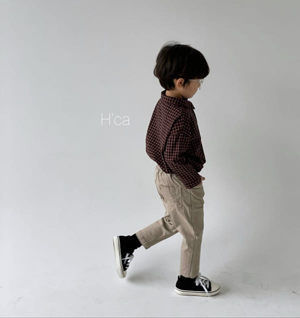H'CA - Korean Children Fashion - #Kfashion4kids - Check Shirt - 8
