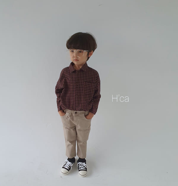 H'CA - Korean Children Fashion - #Kfashion4kids - Check Shirt - 9