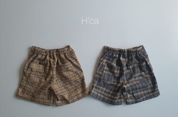 H'CA - Korean Children Fashion - #Kfashion4kids - Roll-up Half Pants
