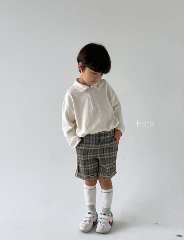 H'CA - Korean Children Fashion - #Kfashion4kids - Roll-up Half Pants - 10