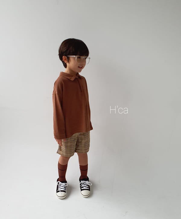 H'CA - Korean Children Fashion - #Kfashion4kids - Roll-up Half Pants - 5