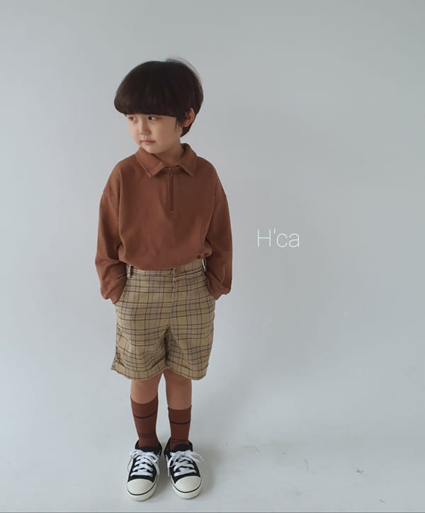 H'CA - Korean Children Fashion - #Kfashion4kids - Roll-up Half Pants - 6
