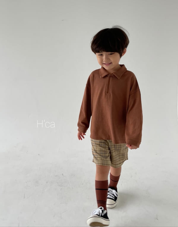 H'CA - Korean Children Fashion - #Kfashion4kids - Roll-up Half Pants - 7
