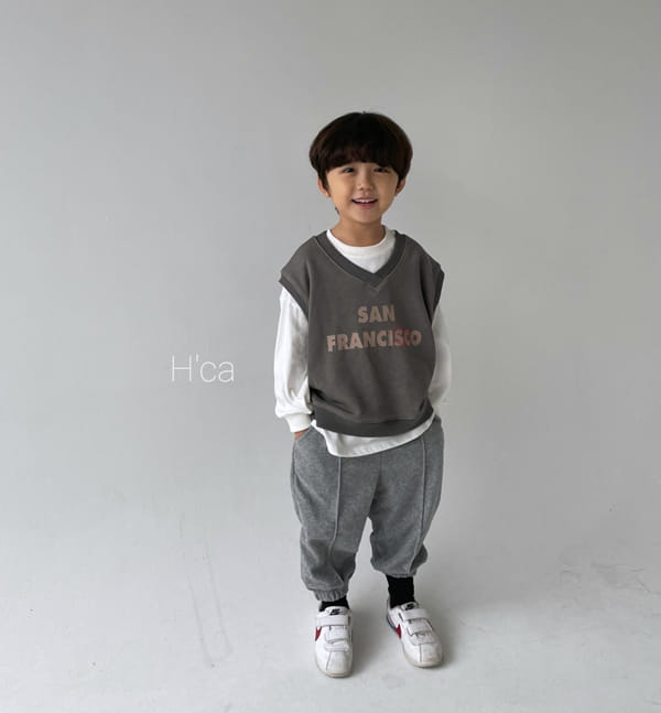 H'CA - Korean Children Fashion - #Kfashion4kids - Pigment Vest