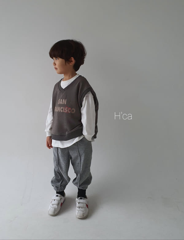 H'CA - Korean Children Fashion - #Kfashion4kids - Pigment Vest - 4
