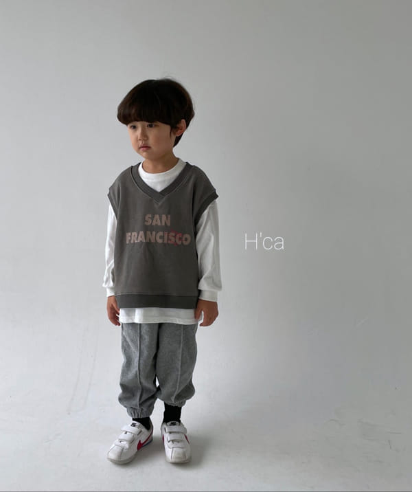 H'CA - Korean Children Fashion - #Kfashion4kids - Pigment Vest - 6