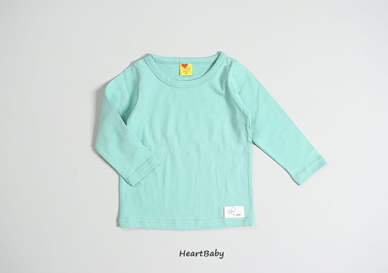 HEARTBABY - Korean Children Fashion - #Kfashion4kids - Heart Color Tee - 10