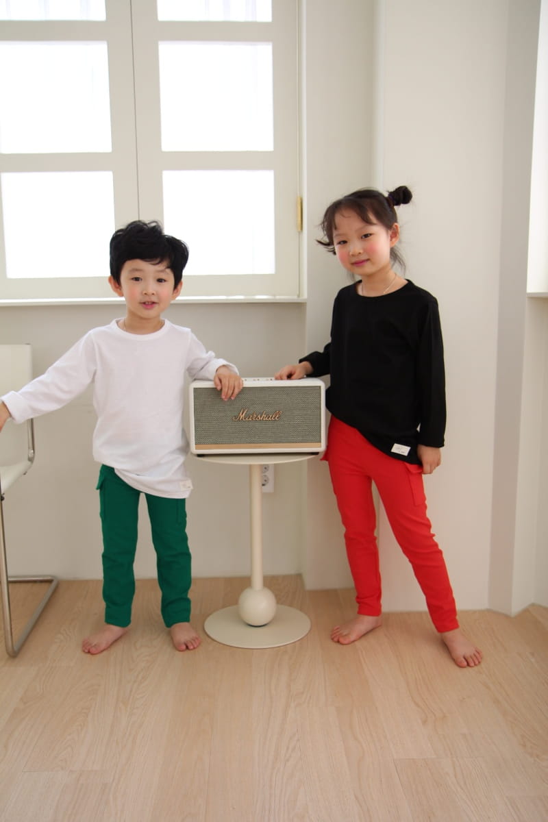 HEARTBABY - Korean Children Fashion - #Kfashion4kids - Heart Color Tee - 2