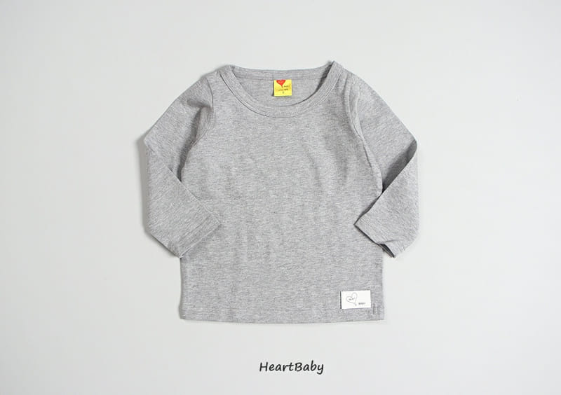 HEARTBABY - Korean Children Fashion - #Kfashion4kids - Heart Color Tee - 7