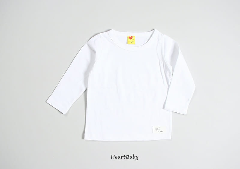 HEARTBABY - Korean Children Fashion - #Kfashion4kids - Heart Color Tee - 8