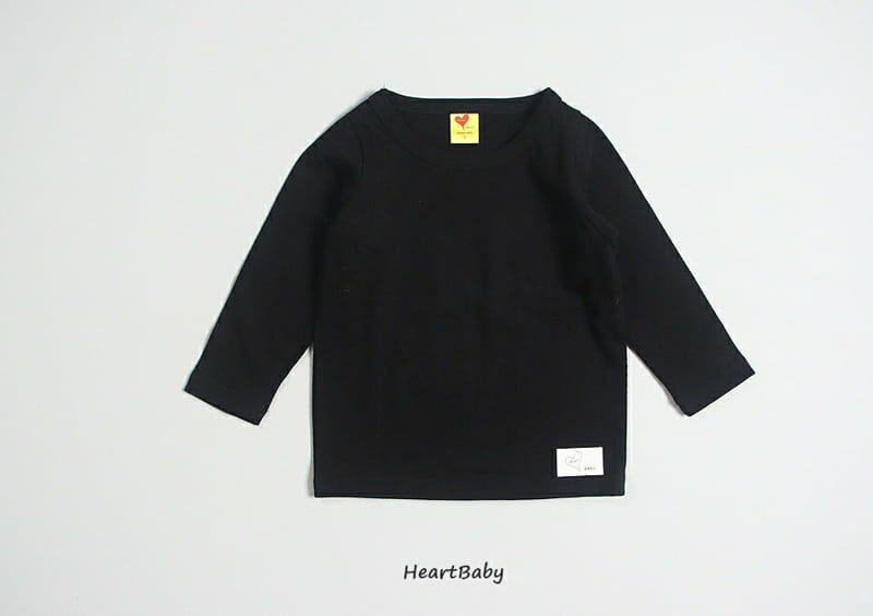 HEARTBABY - Korean Children Fashion - #Kfashion4kids - Heart Color Tee - 9