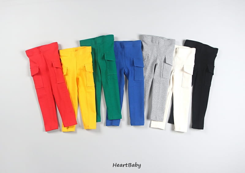 HEARTBABY - Korean Children Fashion - #Kfashion4kids - Gun Bbang Leggings