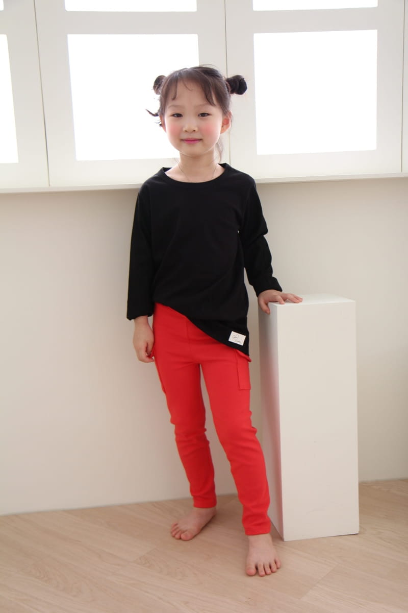 HEARTBABY - Korean Children Fashion - #Kfashion4kids - Gun Bbang Leggings - 2
