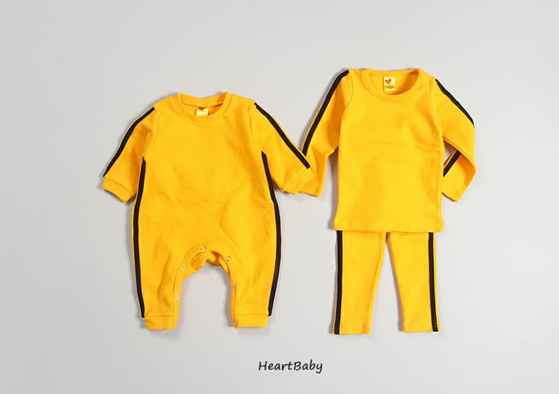 HEARTBABY - Korean Children Fashion - #Kfashion4kids - Bruce Lee Easywear