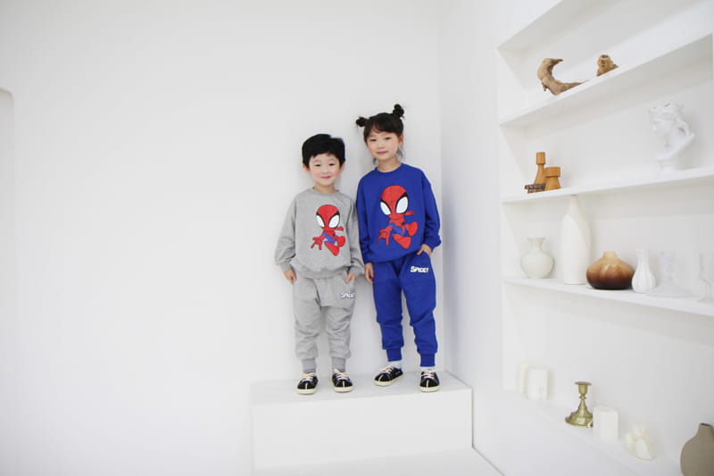 HEARTBABY - Korean Children Fashion - #Kfashion4kids - Spyder Top Bottom Set - 2