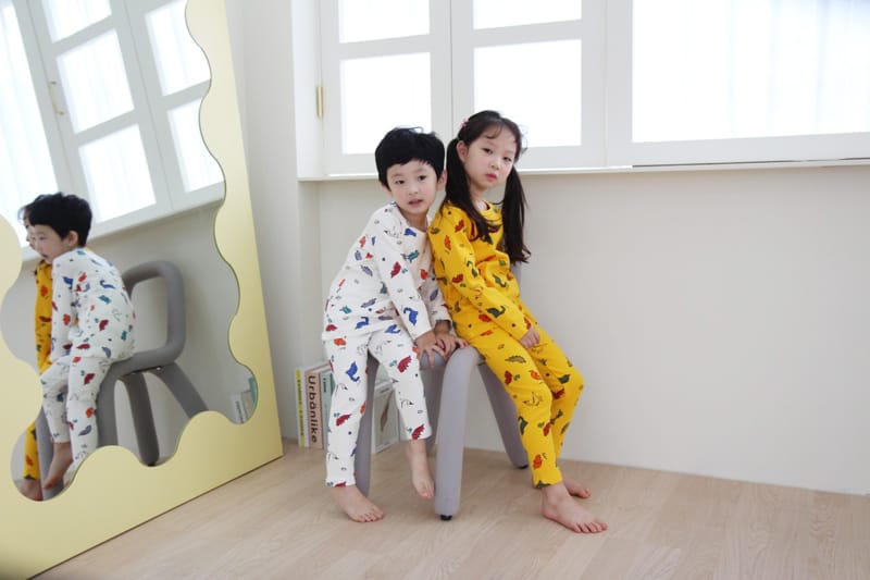 HEARTBABY - Korean Children Fashion - #Kfashion4kids - Dino Easywear - 4