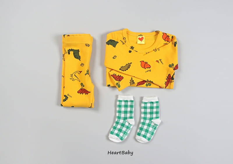 HEARTBABY - Korean Children Fashion - #Kfashion4kids - Dino Easywear - 8