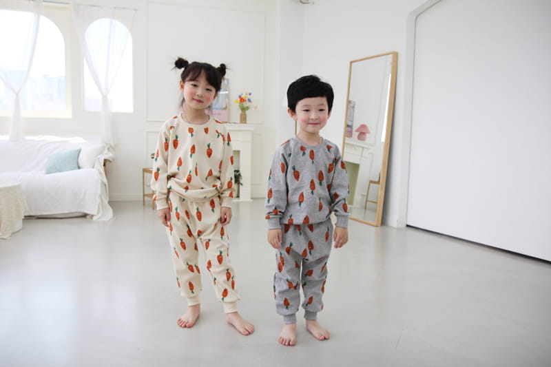 HEARTBABY - Korean Children Fashion - #Kfashion4kids - Carrot Top Bottom Set - 2
