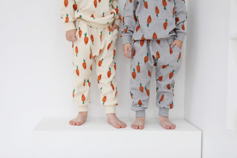 HEARTBABY - Korean Children Fashion - #Kfashion4kids - Carrot Top Bottom Set - 3