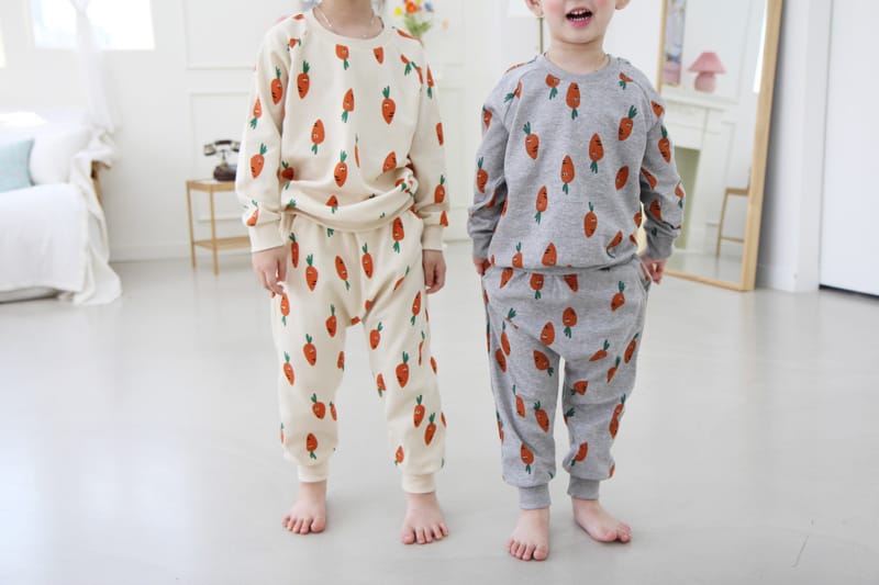 HEARTBABY - Korean Children Fashion - #Kfashion4kids - Carrot Top Bottom Set - 4