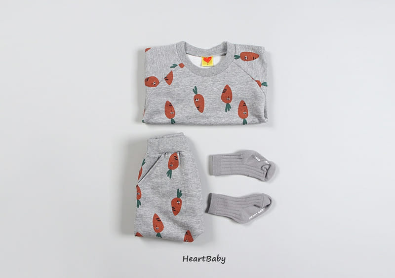 HEARTBABY - Korean Children Fashion - #Kfashion4kids - Carrot Top Bottom Set - 7
