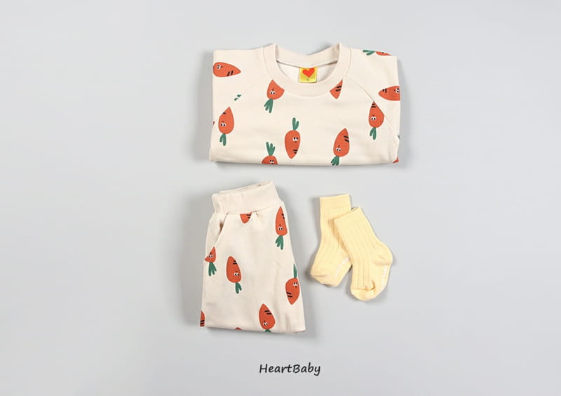 HEARTBABY - Korean Children Fashion - #Kfashion4kids - Carrot Top Bottom Set - 8