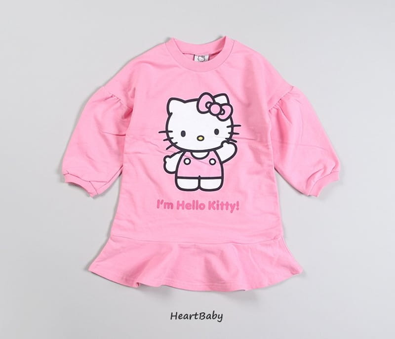 HEARTBABY - Korean Children Fashion - #Kfashion4kids - Kitty One-piece - 10
