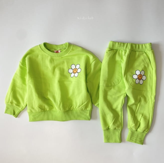 HEARTBABY - Korean Children Fashion - #Kfashion4kids - Sun Flower Top Bottom Set - 4