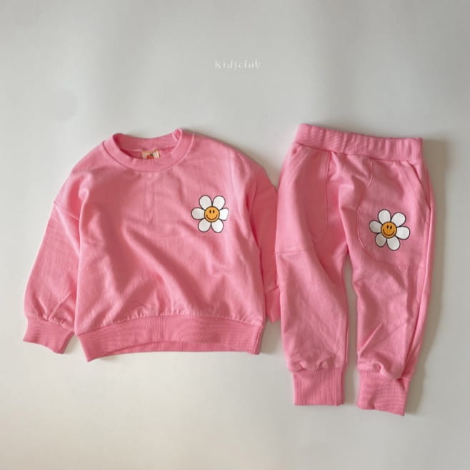 HEARTBABY - Korean Children Fashion - #Kfashion4kids - Sun Flower Top Bottom Set - 5