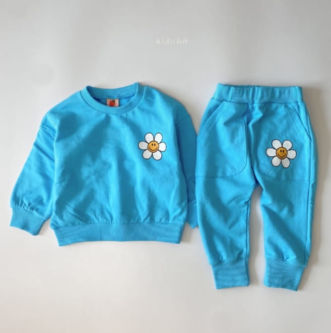 HEARTBABY - Korean Children Fashion - #Kfashion4kids - Sun Flower Top Bottom Set - 7