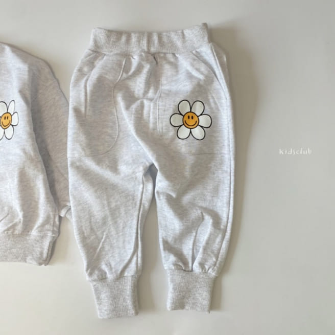 HEARTBABY - Korean Children Fashion - #Kfashion4kids - Sun Flower Top Bottom Set - 9